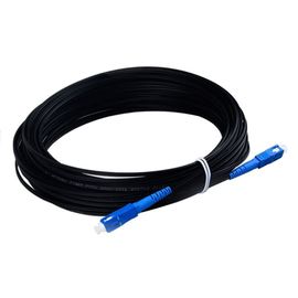 SC APC - cabo de remendo de fibra ótica da rede do SC APC, preto branco alaranjado