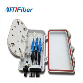 Caixa de distribuição de fibra ótica de FTTH, caixa terminal 6 do divisor da fibra ótica portos 8 12 24 48