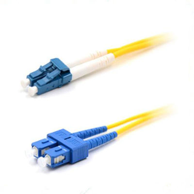 St Singlemode do cabo de remendo da fibra ótica de OM2 OM1 à ligação em ponte da fibra do Lc