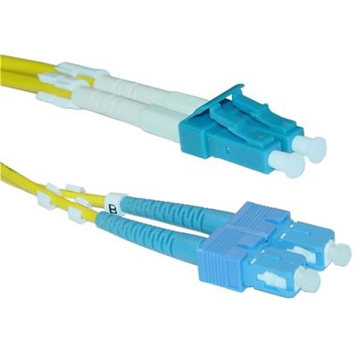 modo do cabo de remendo da fibra ótica do SC 10m UPC de 1m 2m 5m único multi
