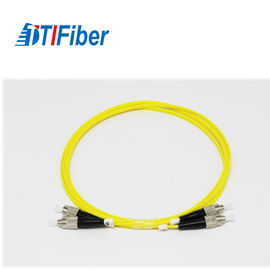 Da fibra ótica frente e verso do ST/ST 2.0mm do único modo cabo Jumper Low Insertion Loss da rede