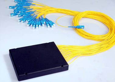 Pacote de aço do tubo do divisor da fibra óptica do PLC 1×8 e LSZH