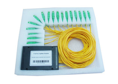 Baixo divisor de fibra óptica da perda de inserção com cabo da fibra de 3.0mm G657A