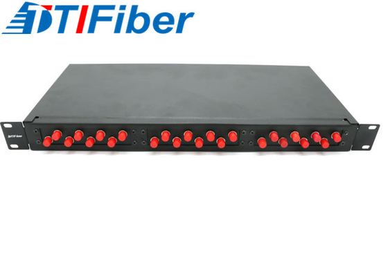 24 tipos fixos óticos da caixa da terminação da fibra das FO do núcleo